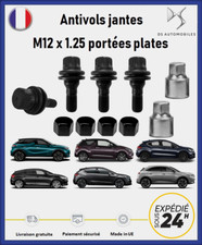 Ecrous antivol de roues noir DS Automobiles