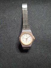 Montre Jaz vintage Quartz 25mm Acier Plaque Or Ref F12