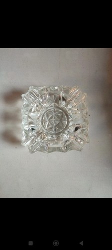 Cendrier art déco verre - cendrier,
