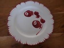 SALINS LES BAINS CHARBONNIER 1 Assiette ancienne modèle Mistral ( ref 40 )