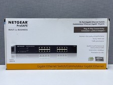 New netgear prosafe 16 port - new,
