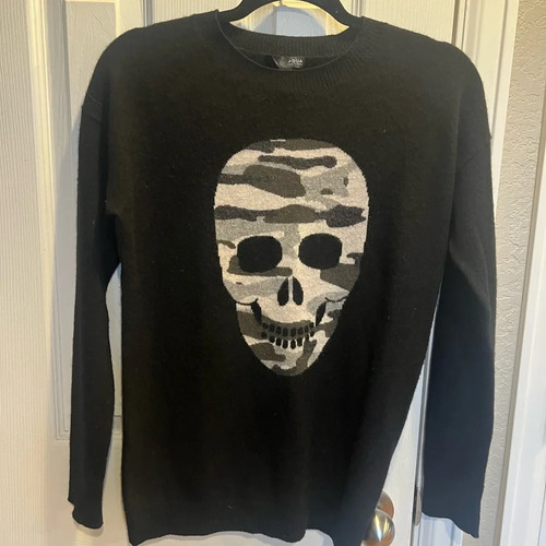 Aqua black camouflage - black, skull