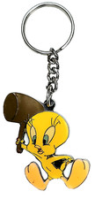 TITI GROS MINET PORTE CLÉS WARNER BROS  - MÉTAL - ETAT NEUF