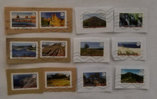 Timbres oblitérés série