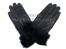 1 paire de Gants noir en cuir
