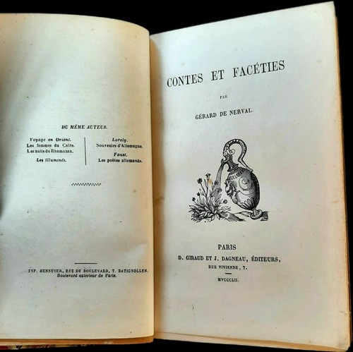Gérard nerval contes et - gérard, :