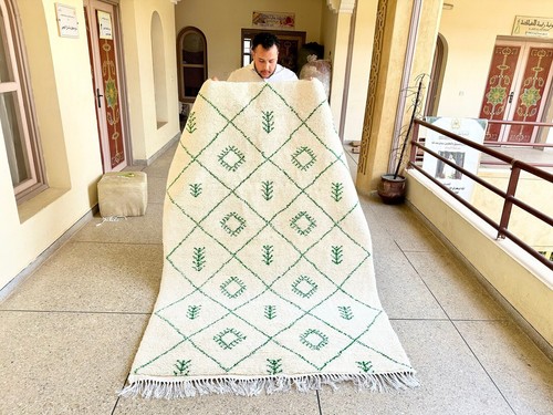 Tapis laine berbère - tapis, en