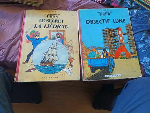 Tintin objectif lune - :,