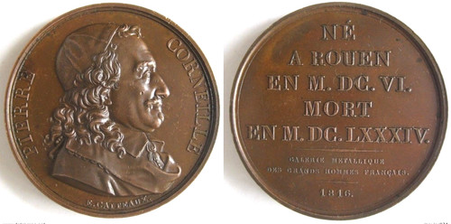 Médaille cuivre pierre - médaille, en