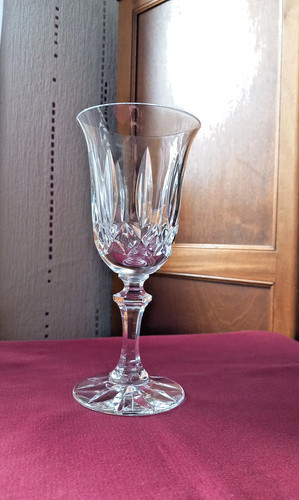 Verre eau cristal de - verre, en