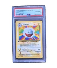 Carte Pokémon ÉLECTRODE RARE