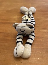 O Doudou Peluche Chat Histoire D’ours Du Pareil au même Dpam Blanc Rayé Bleu