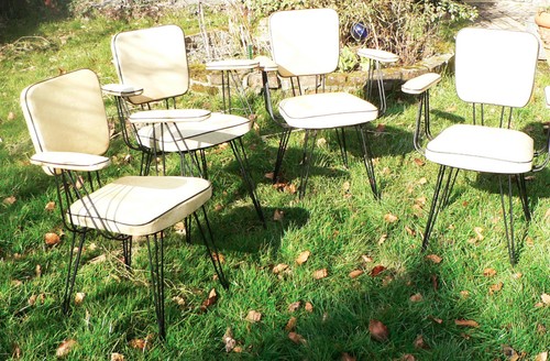 Suite fauteuils en skaï - de, 4