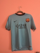 Maillot FC Barcelone Qatar Airways Nike bleu - Taille M - Messi 10 - 2014/2015