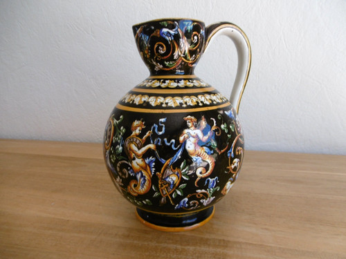 Pichet ventru faience - pichet,
