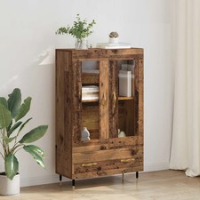 Buffet Haut Armoire de Rangement Meuble de Salon Bois d'Ingénierie vidaXL