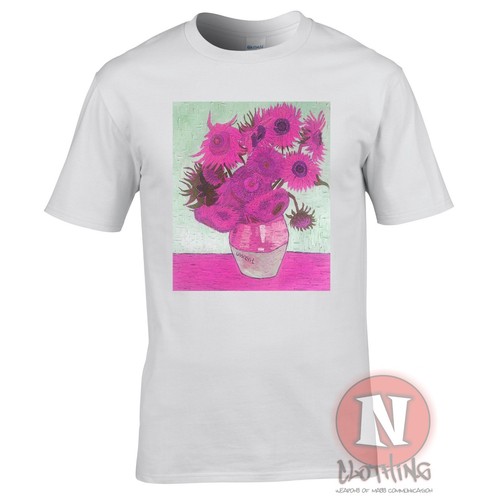 Shirt van gogh tournesols - t-shirt,