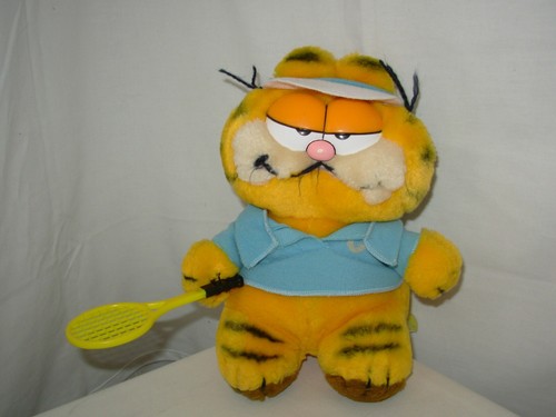 Peluche chat garfield - peluche,