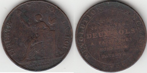 Médaille monnaie révolution - médaille,