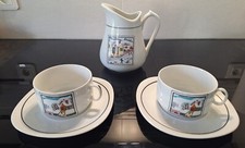 Service à café de petit déjeuner