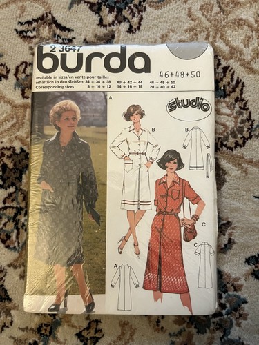 Patron burda 3647 vintage - 2,