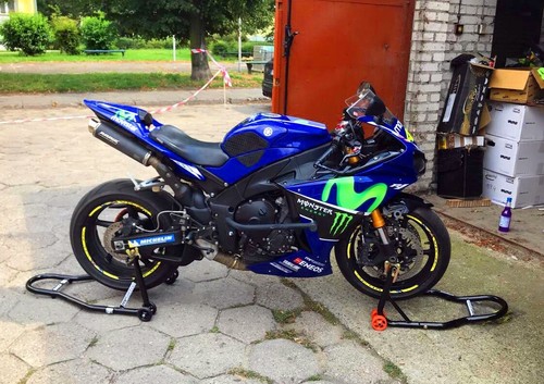 Yamaha yzf 2009 2014 - yamaha, crash