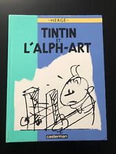 TINTIN L'Alph-Art EO 1986