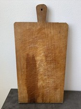Ancien Grand Billot Planche A Decouper Bois Boucher Cuisine 