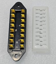 TOYOTA LAND CRUISER FJ40 FJ43 FJ45 HJ45 BJ40 BJ42 BJ43 FUSIBLE BOX AND COVER ...