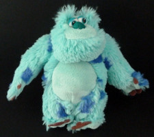 93. DOUDOU PELUCHE DISNEYLAND PIXAR SULLY MONSTRES ET COMPAGNIE BLEU BILLES TBE