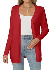 Gilet Long Femme Cardigan