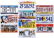 - Lot de 10 PLAQUES D'