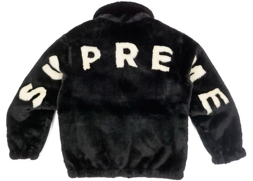 Supreme faux fur bomber - fur,