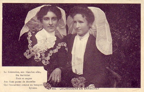 Cpa femmes limousines - cpa,