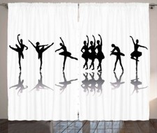 Ballet rustique rideau - rustique,