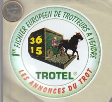 C44equi. Autocollant. Chevaux