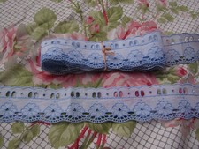 190 cm de dentelle ancienne