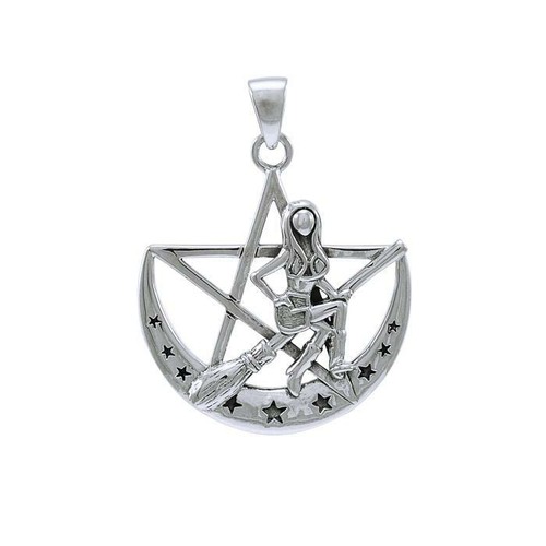 Salem witch pentacle crescent - salem,