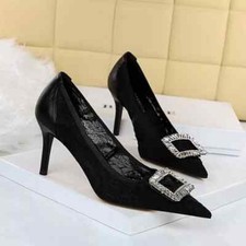 Escarpins Femme Noir Talon 6