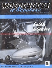 Motocycles et Scooters 96 JAWA 350 DS MALTERRE Sport GRAZZINI Côte LAPIZE 1953