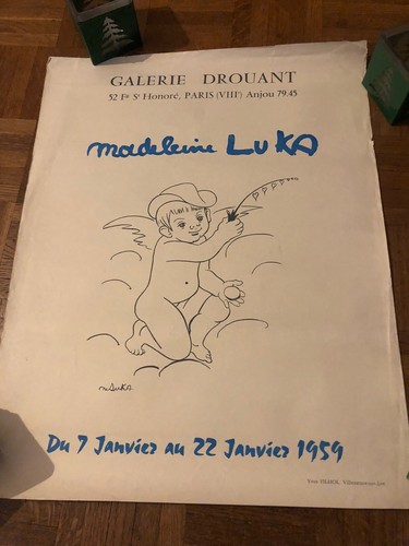 Superbe affiche originale - superbe,