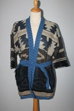 Cardigan Gilet Long Style Kimono LTB Jeans - Gimbe - multicouleur   Taille XS