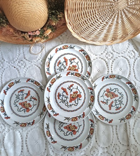 Lot assiettes plates - de,