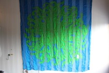 Foulard châle en soie Yves