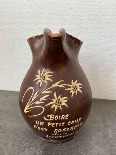 Ancien pichet parlant poterie - parlant,
