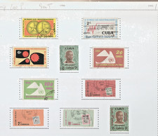 REF.1044-TIMBRES  1CUBA*  LOT