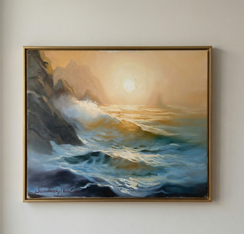Peinture huile originale - à, l'huile