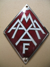 Plaque émaillée de calandre