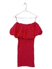 ZARA Top Femme Rose Volants
