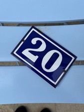 ANCIENNE PLAQUE EMAILLEE 